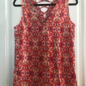 Skies Are Blue Sleeveless Top L
